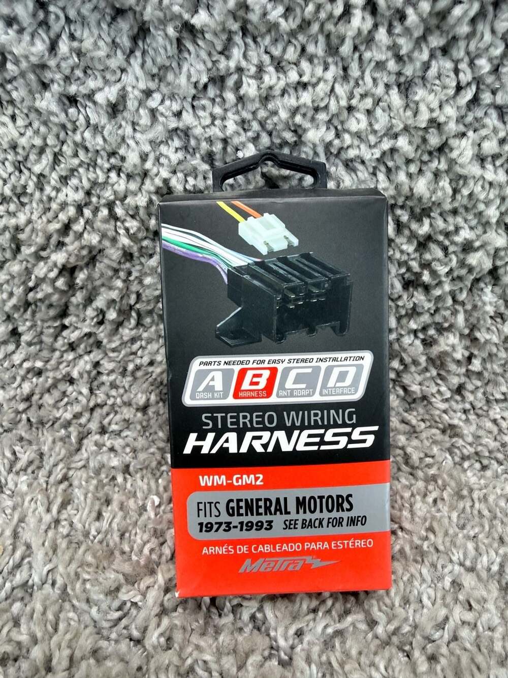 Metra WM-GM2 Stereo Wiring Harness Fits General Motors 1973-1993